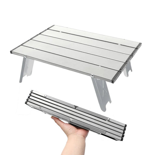 Ultralichte campingtafel – Aluminium – Opvouwbaar & Draagbaar - Bivakshop