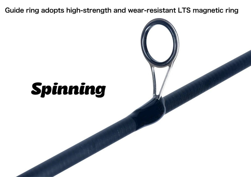 Ultralichte Reishengel – Carbon, Snelle Actie (5 - 30g) voor Forel & Kunstaas - Bivakshop