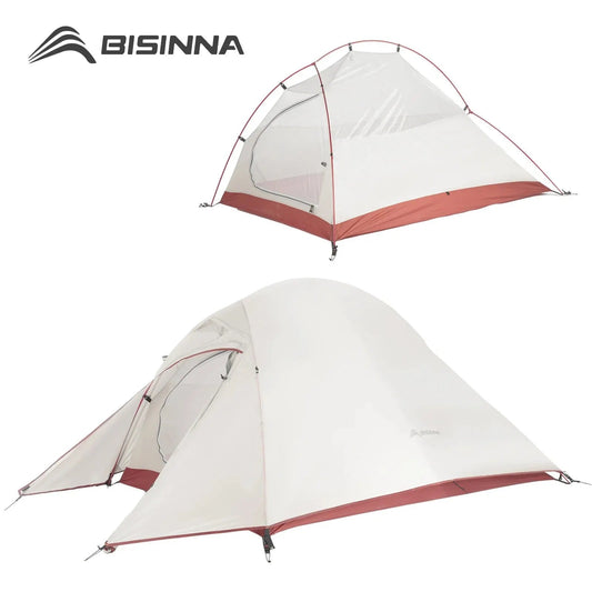 Ultralichte trekkingtent – 2 - persoons waterdichte tent van nylon voor hiking & fietsen - Bivakshop