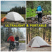 Ultralichte trekkingtent – 2 - persoons waterdichte tent van nylon voor hiking & fietsen - Bivakshop