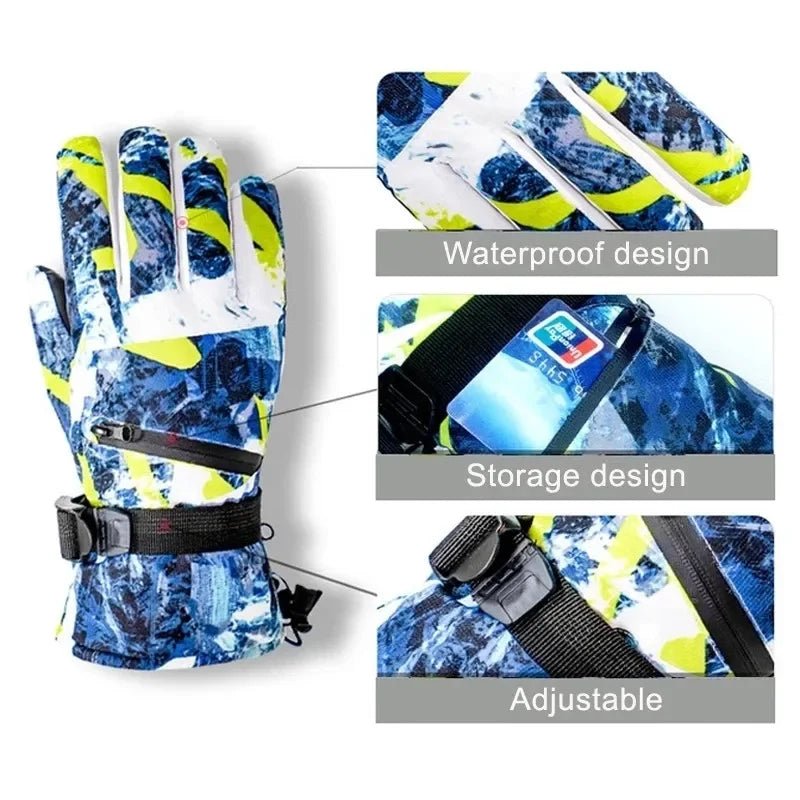 Ultralichte Waterdichte Ski Handschoenen - Winter Outdoor Sneeuw Handschoenen - Bivakshop