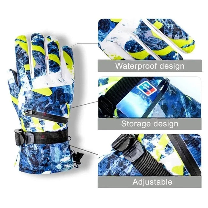 Ultralichte Waterdichte Ski Handschoenen - Winter Outdoor Sneeuw Handschoenen - Bivakshop