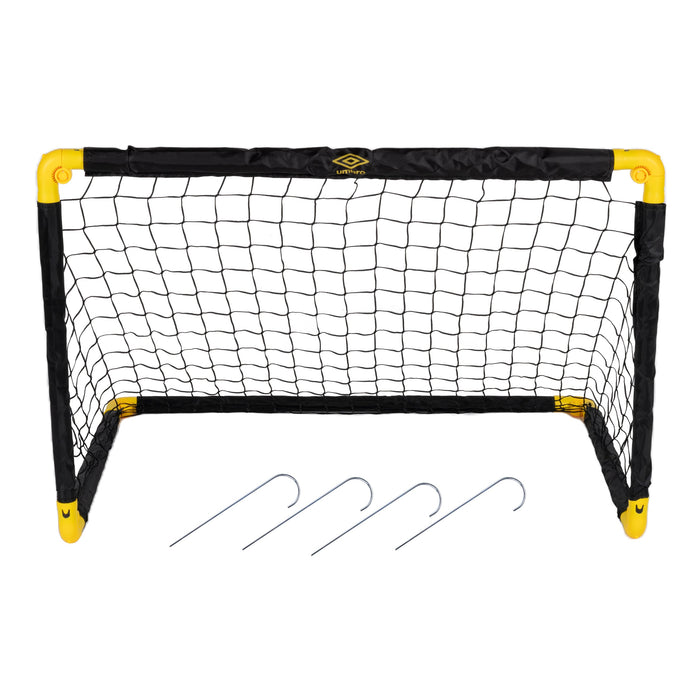 Umbro - Compact Voetbaldoel – 90 x 60,5 x 61 cm – Draagbaar Trainingsdoel voor Kinderen - Bivakshop