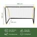 Umbro - Groot Voetbaldoel – 178 x 123 cm – Robuust Stalen Frame – Voor Training & Recreatie - Bivakshop