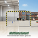 Umbro - Groot Voetbaldoel – 300 x 200 x 90 cm – Robuust Stalen Frame – Trainingsdoel - Bivakshop