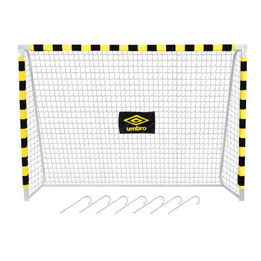 Umbro - Groot Voetbaldoel – 300 x 200 x 90 cm – Robuust Stalen Frame – Trainingsdoel - Bivakshop