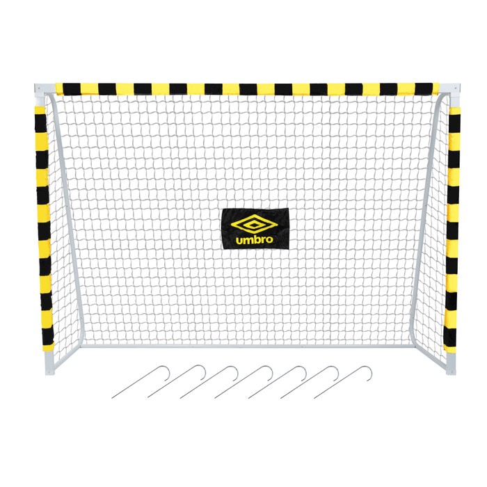 Umbro - Groot Voetbaldoel – 300 x 200 x 90 cm – Robuust Stalen Frame – Trainingsdoel - Bivakshop