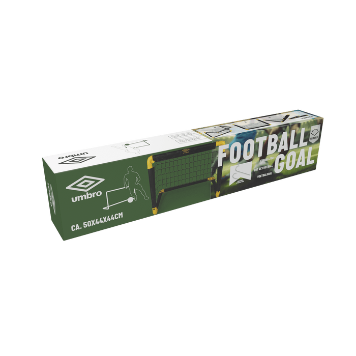 Umbro - Mini Voetbaldoeltje – 50 x 44 x 44 cm – Compact & Draagbaar – Ideaal voor Techniek - Bivakshop