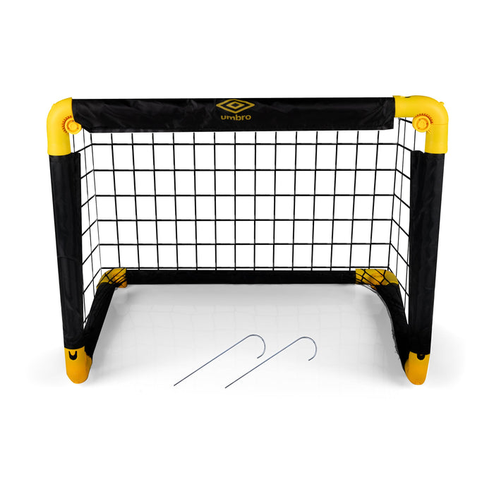Umbro - Mini Voetbaldoeltje – 50 x 44 x 44 cm – Compact & Draagbaar – Ideaal voor Techniek - Bivakshop