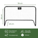 Umbro - Mini Voetbaldoeltjes – Set van 2 – 78 x 56 cm – Compact & Draagbaar - Bivakshop