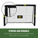 Umbro - Voetbaldoel – 180 x 120 cm – Robuust Stalen Frame – Ideaal voor Training & Tuin - Bivakshop