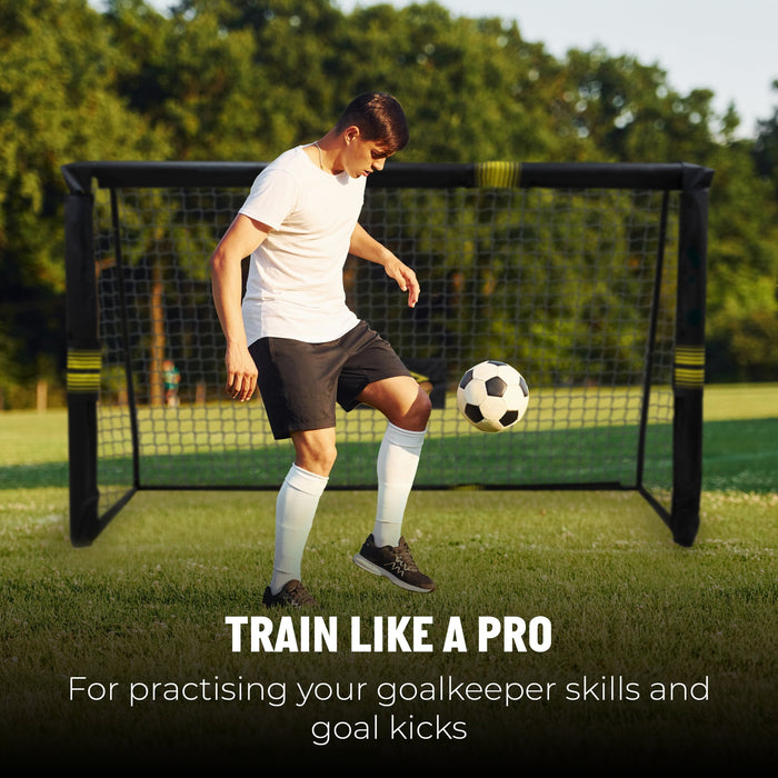 Umbro - Voetbaldoel – 180 x 120 cm – Robuust Stalen Frame – Ideaal voor Training & Tuin - Bivakshop