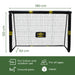 Umbro - Voetbaldoel – 180 x 120 cm – Robuust Stalen Frame – Ideaal voor Training & Tuin - Bivakshop