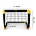 Umbro - Voetbaldoeltjes Set van 2 – 56 x 45 cm – Compact & Lichtgewicht – Minidoelen voor Kinderen - Bivakshop