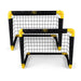 Umbro - Voetbaldoeltjes Set van 2 – 56 x 45 cm – Compact & Lichtgewicht – Minidoelen voor Kinderen - Bivakshop