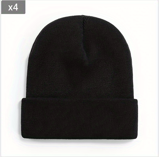 Unisex Gebreide Muts – Extra Warm, Basis Stijl – 100% Acryl - Bivakshop