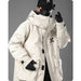 Unisex winterjas - Zware gewatteerde puffer - Gothic harajuku stijl - Bivakshop