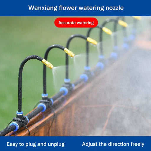 Universeel automatisch irrigatiesysteem - 5 - 20M - Roterende koperen spuit voor tuin & balkon - Bivakshop