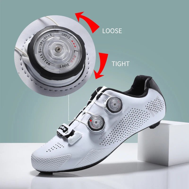 Upline ultralichte fietsschoenen - 14 niveau hardheid - Carbon fiber zool - Bivakshop