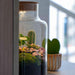 Urbanjngl - Love Mom Terrarium Little Milky - LED Verlichting - Ø 17 cm - 25 cm - Moederdag Cadeau - Bivakshop