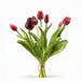 Urbanjngl – Tulpenboeket Real Touch – 7 Kunsttulpen – Diep Rood (42 cm) - Bivakshop