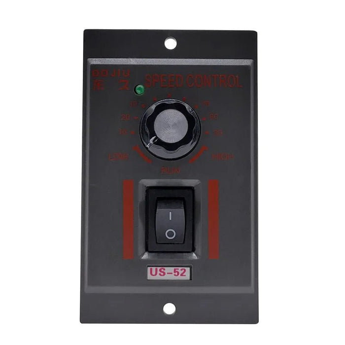 US - 52 220V 400W AC snelheidsregelaar - Vooruit - en achteruitregeling voor motoren - Bivakshop
