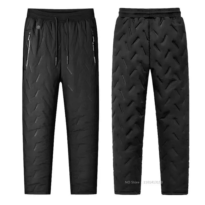 USB verwarmde broek voor heren - Elastische taille - Thermische outdoor sportbroek tot maat 6XL - Bivakshop
