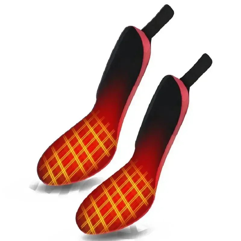 USB verwarmde schoenzolen - Draadloos, verstelbare temperatuur - Elektrische thermische inlegzolen - Bivakshop