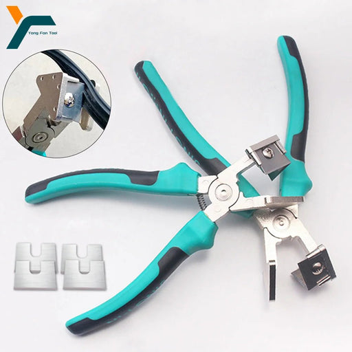 V - vormige rubberen strip schaar - 90° afdichtstrip tang - Handgereedschap voor deur - en raaminstallatie - Bivakshop