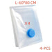 Vacuum opbergzakken 3 - 5 stuks - Ruimtebesparend voor dekbedden, dekens & kleding - Bivakshop