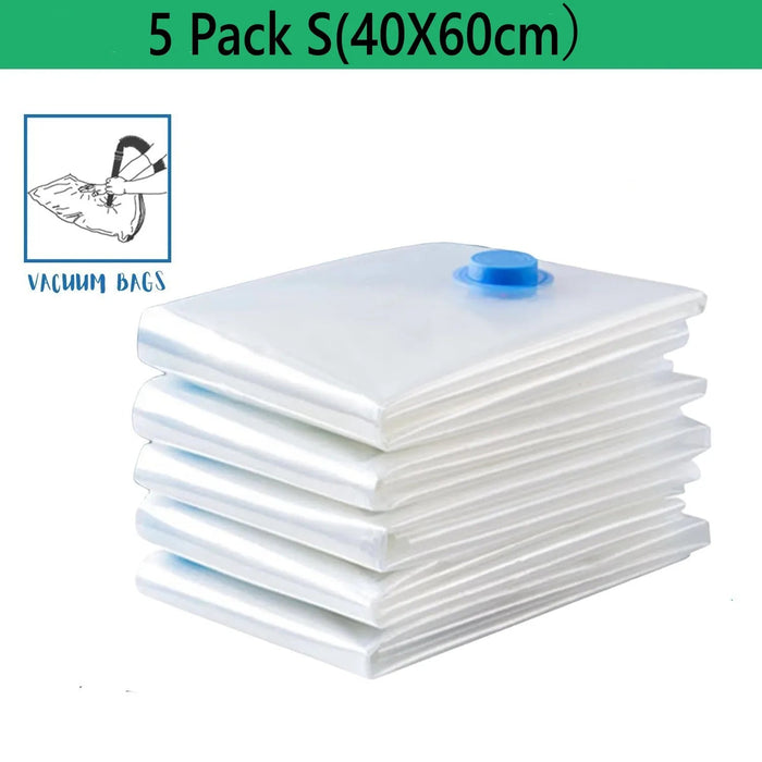 Vacuum opbergzakken 3 - 5 stuks - Ruimtebesparend voor dekbedden, dekens & kleding - Bivakshop