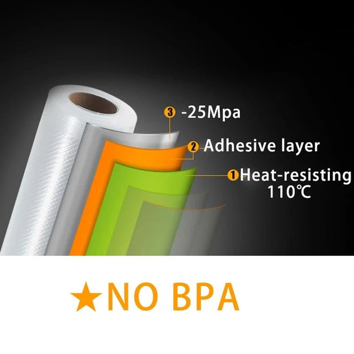 Vacuümrollen – 500 cm – Diverse Breedtes (12–30 cm) – Luchtdicht - Bivakshop