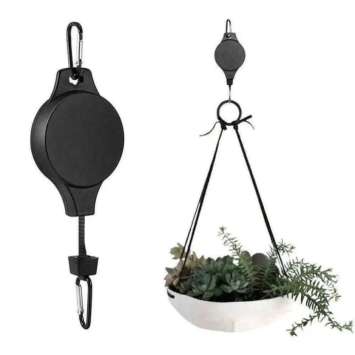 Verstelbare hangende plantenpotten - Gemakkelijk te verplaatsen - Set met ophanghaken - Bivakshop