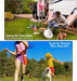 Verstelbare mesh waterfles houder met schouderriem - Lichtgewicht drankhouder voor wandelen, hardlopen & outdooractiviteiten - Bivakshop