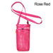 Verstelbare mesh waterfles houder met schouderriem - Lichtgewicht drankhouder voor wandelen, hardlopen & outdooractiviteiten - Bivakshop