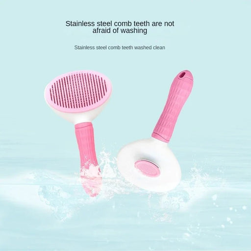 Verwijdert Kattenharen Hondenkam voor Katten met Water Verwijder Haren Huisdieren Pluizige Haarverwijdering Automatische Haarverwijderingskam Kattenborstel - Bivakshop