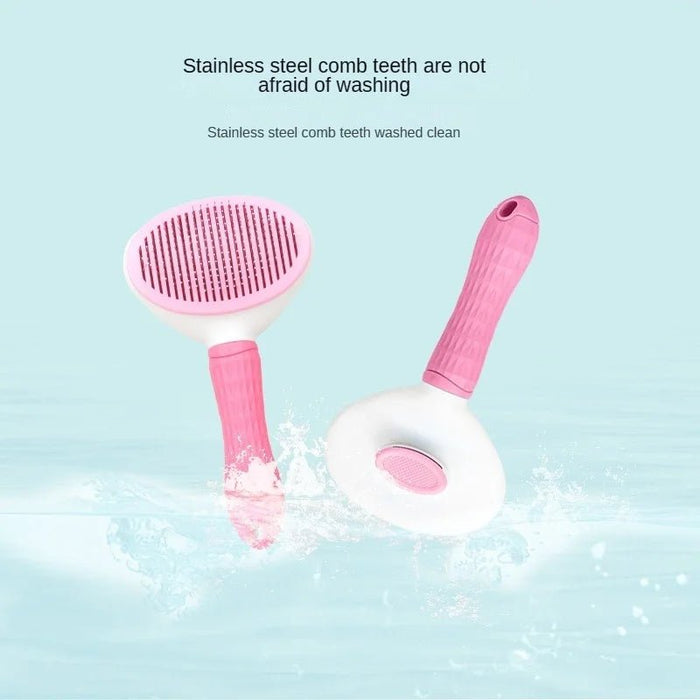 Verwijdert Kattenharen Hondenkam voor Katten met Water Verwijder Haren Huisdieren Pluizige Haarverwijdering Automatische Haarverwijderingskam Kattenborstel - Bivakshop