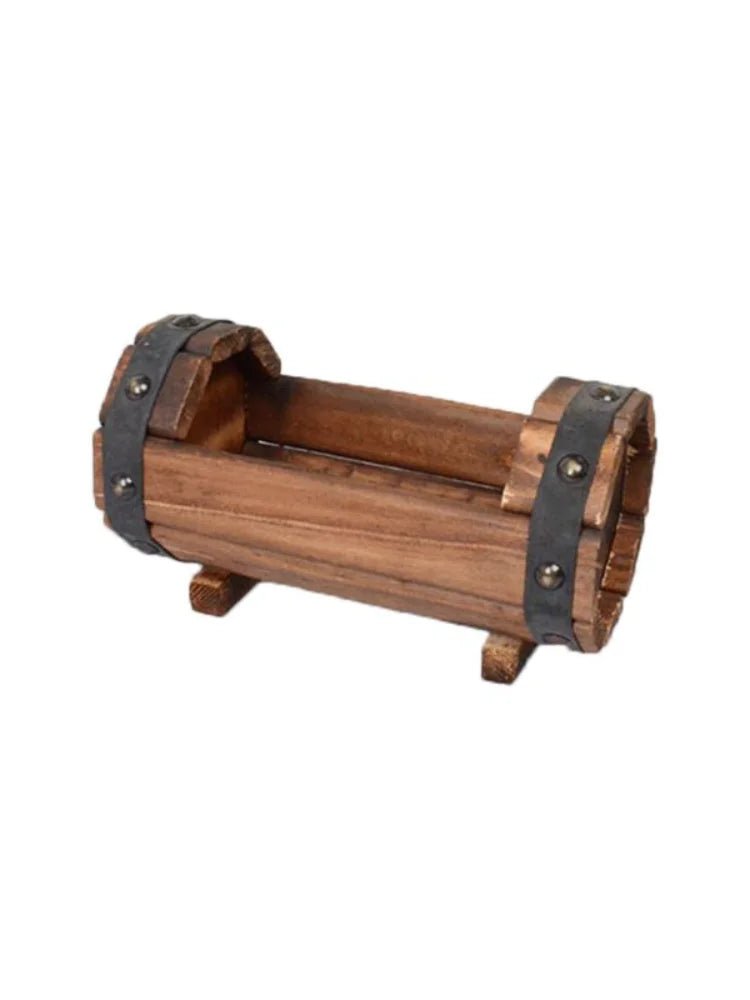 Vintage houten plantenbak - Natuurlijke decoratie voor binnen en buiten - Bivakshop