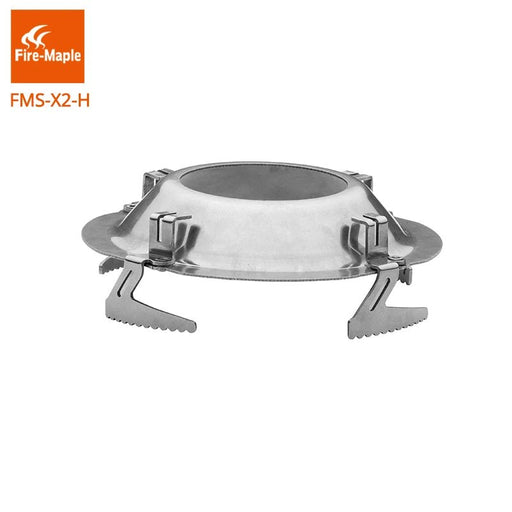 Vuur esdoorn RVS gasfornuis pot houder – Compatibel met fixed star X1/X2/X3 – Lichtgewicht & duurzaam 65g - Bivakshop