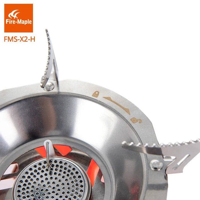 Vuur esdoorn RVS gasfornuis pot houder – Compatibel met fixed star X1/X2/X3 – Lichtgewicht & duurzaam 65g - Bivakshop