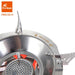 Vuur esdoorn RVS gasfornuis pot houder – Compatibel met fixed star X1/X2/X3 – Lichtgewicht & duurzaam 65g - Bivakshop