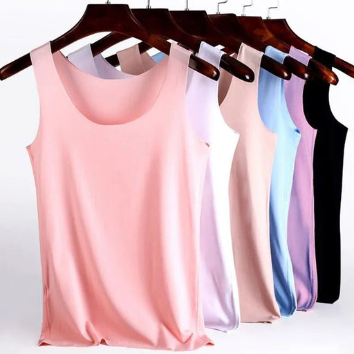 Wames zomerse strakke tanktop - No trace casual mouwloos - Met medium stretch - Bivakshop