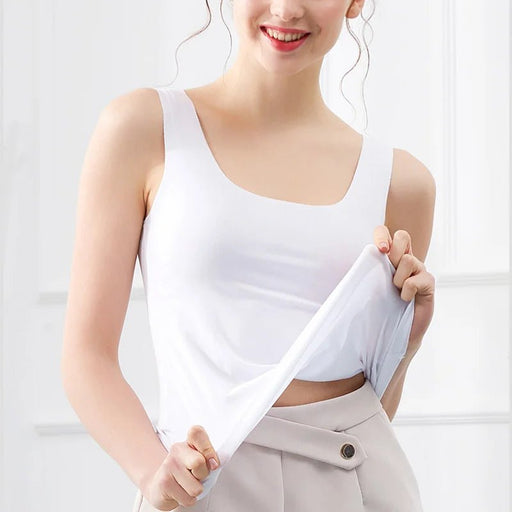 Wames zomerse strakke tanktop - No trace casual mouwloos - Met medium stretch - Bivakshop
