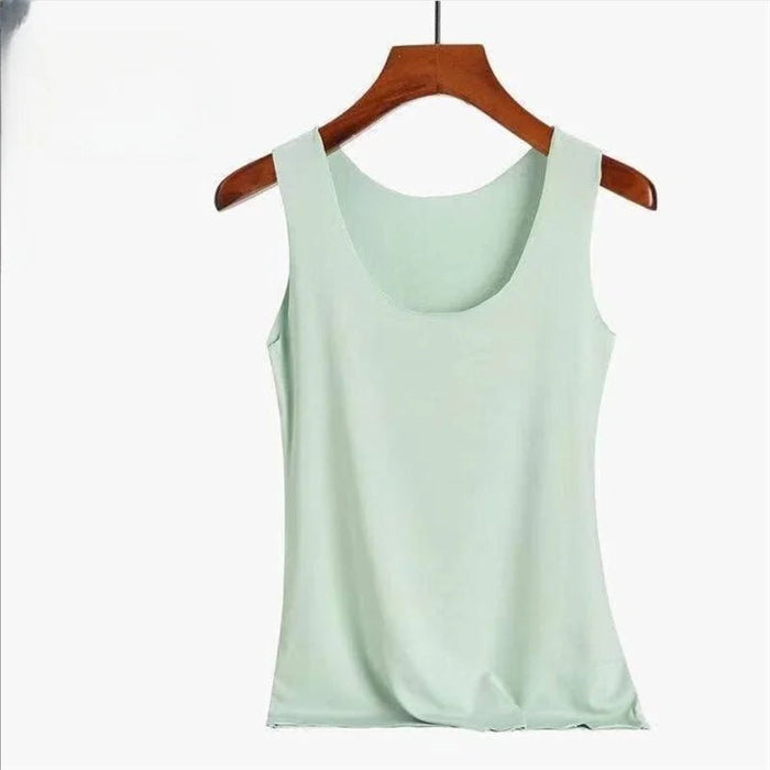 Wames zomerse strakke tanktop - No trace casual mouwloos - Met medium stretch - Bivakshop
