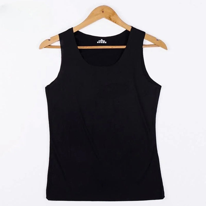 Wames zomerse strakke tanktop - No trace casual mouwloos - Met medium stretch - Bivakshop