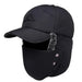 Warme outdoor visserspet – Dikke wintermuts met kunstbont voor extreme kou en wintersport - Bivakshop