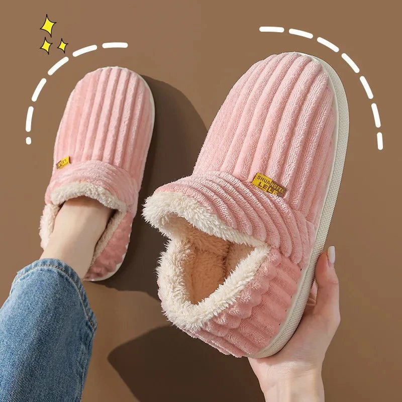 Warme pantoffels – zachte zool – pluizig wintercomfort - Bivakshop