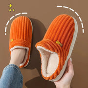 Warme pantoffels – zachte zool – pluizig wintercomfort - Bivakshop
