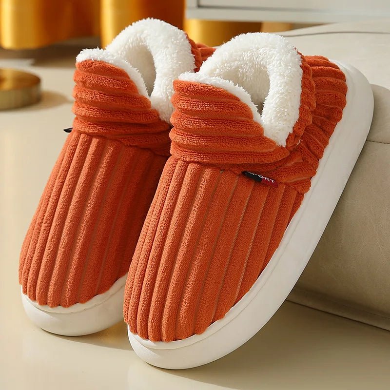 Warme pantoffels – zachte zool – pluizig wintercomfort - Bivakshop
