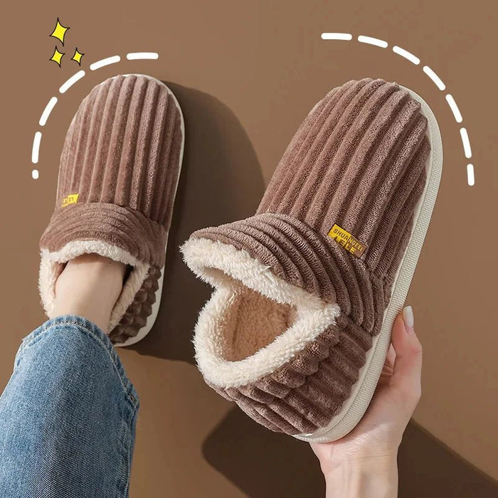 Warme pantoffels – zachte zool – pluizig wintercomfort - Bivakshop